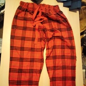 Disney Official buffalo plaid pajama pants. Size small